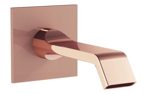 VitrA Suit Wall Mounted Bath Spout - Soft Copper